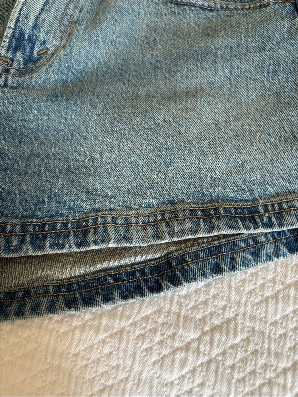Abercrombie and Fitch high rise Jean shorts - Picture 6 of 6